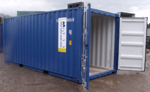20ft-steel-storage-container-in-blue-side-view